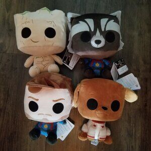 BUNDLE Marvel GOTG Funko Plush - Lot of 4 (Guardians of the Galaxy)